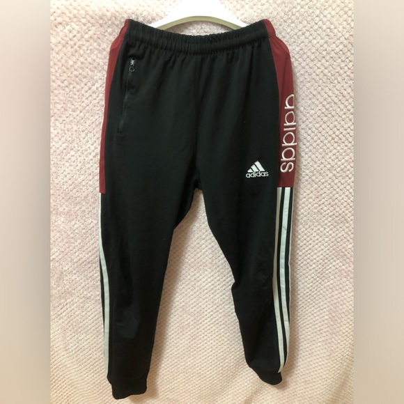 RED adidas tracksuit , Very comfortable , good quality, in a great shape - Picture 3 of 4